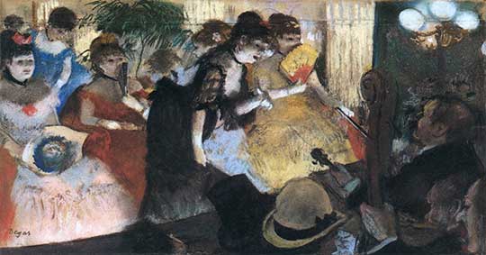 Kabaret, Edgar Degas, 1875–77
